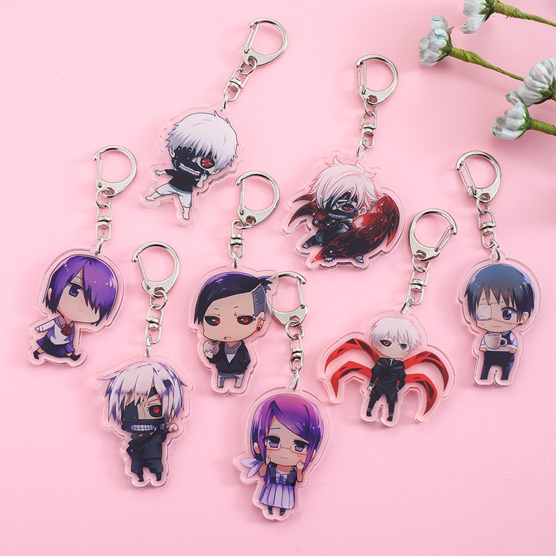 Car Accessories In Tokyo - 8 Buah Figur Anime Tokyo Ghoul