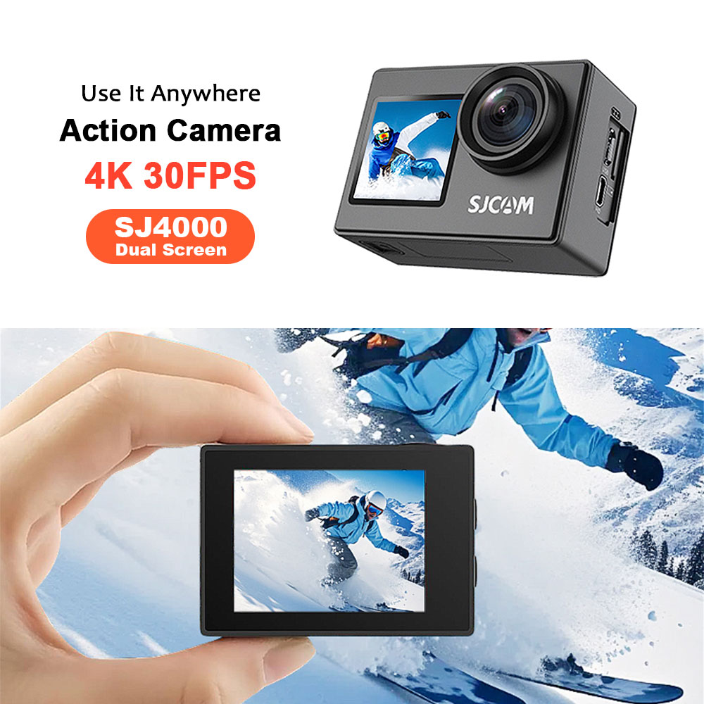 Car Accessories Online - Kamera Aksi SJCAM SJ4000 4K/30 fps