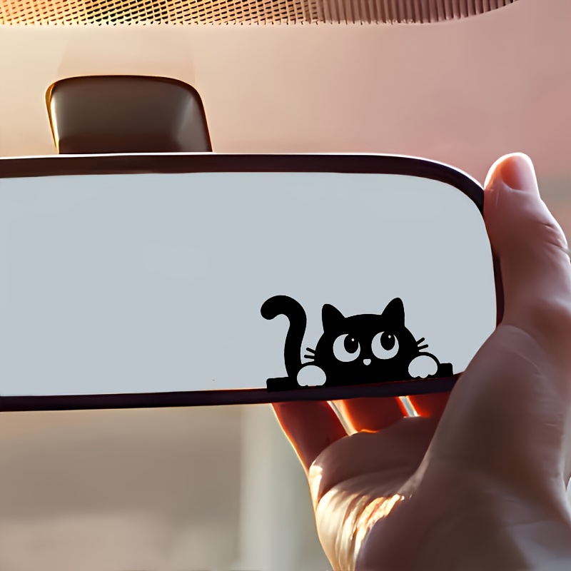 Stiker Kaca Spion Mobil Kucing - Car Accessories Xmas ulasan dan harga
