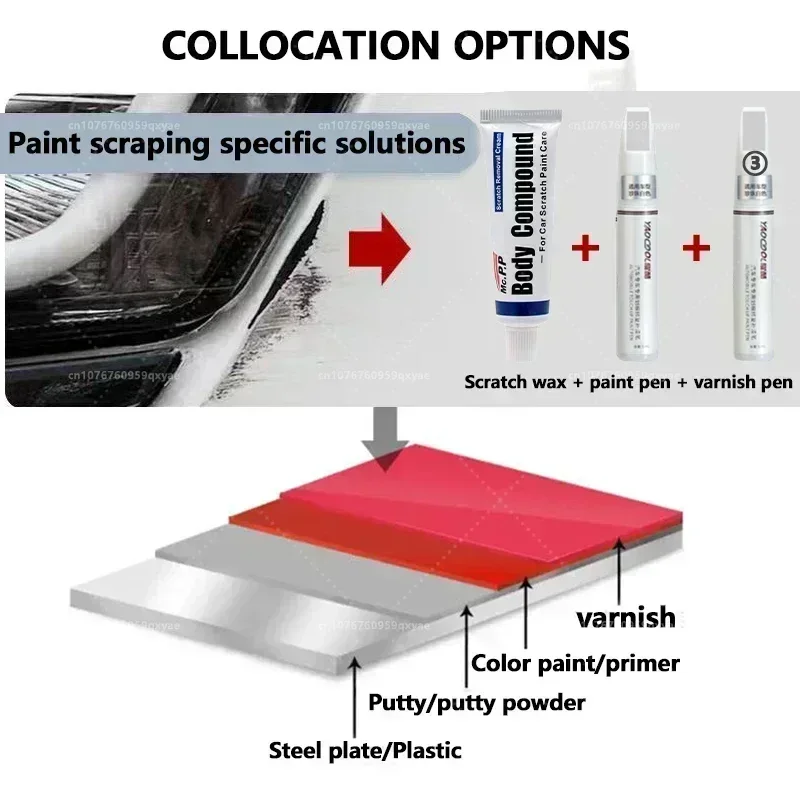 Untuk Citroen C3/C3 Aircross P - Car Scratch Remover Pen ulasan dan harga