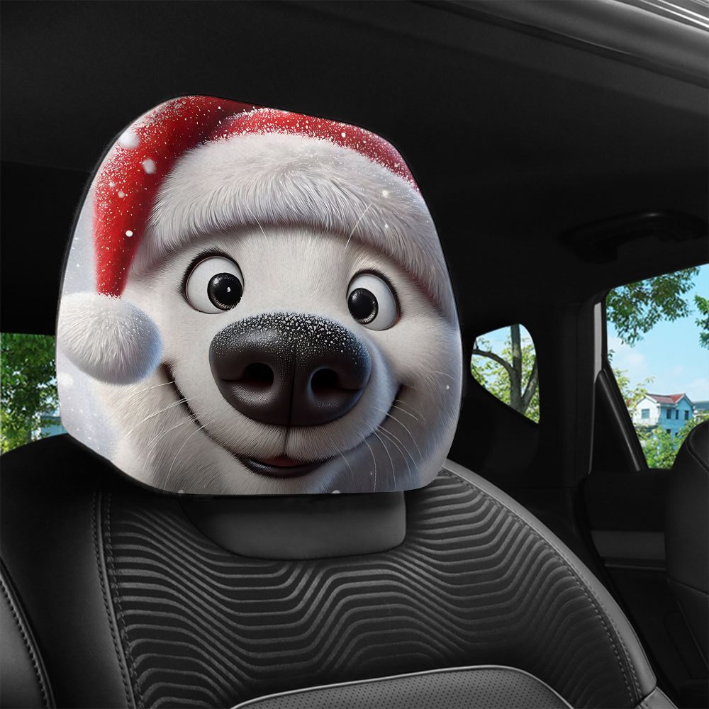 2 buah topi Natal, penutup san - Car Accessories Xmas ulasan dan harga