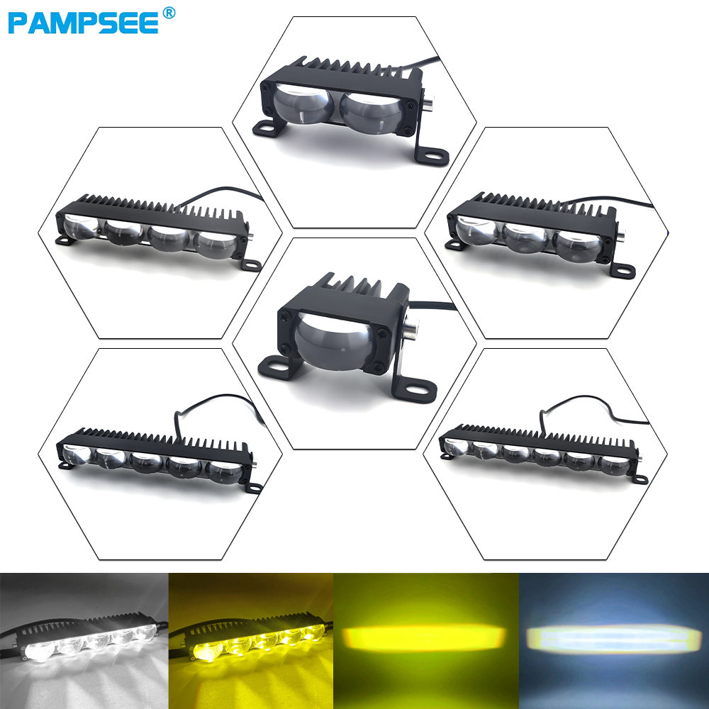 Lampu Depan LED Lampu Bumper L - Car Accessories Online ulasan dan harga