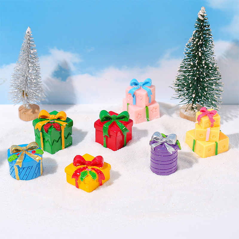 1 Buah Kotak Hadiah Natal Mini - Car Accessories Xmas ulasan dan harga