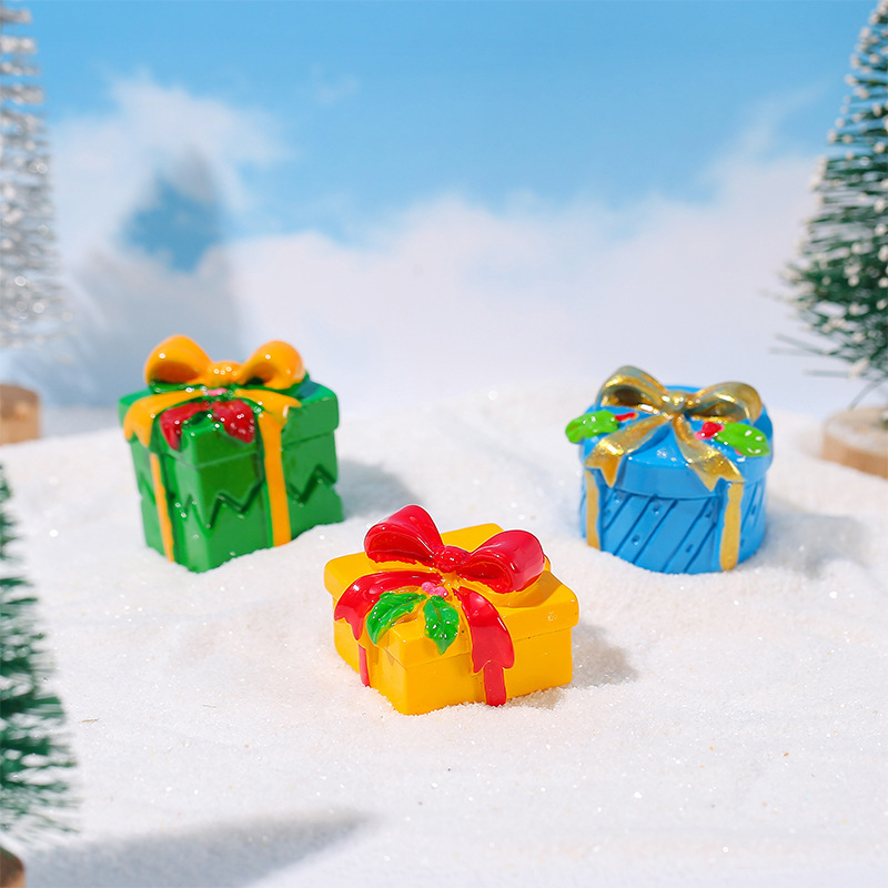 1 Buah Kotak Hadiah Natal Mini - Car Accessories Xmas ulasan dan harga