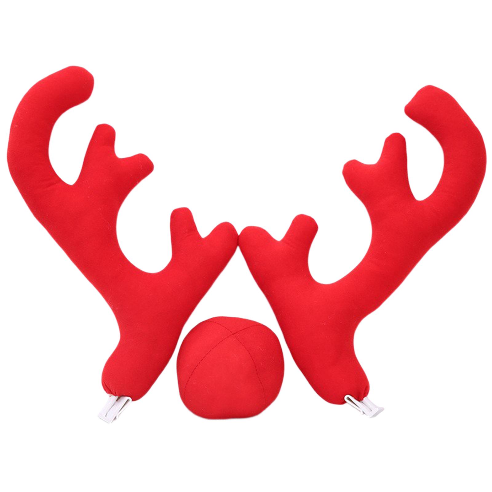 Set Hiasan Mobil Tanduk Rusa N - Car Accessories Xmas ulasan dan harga