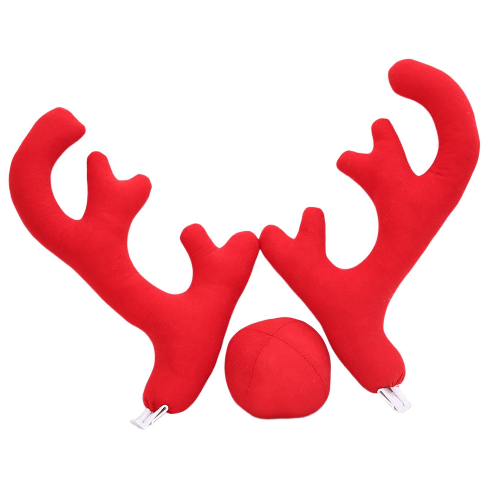 Set Hiasan Mobil Tanduk Rusa N - Car Accessories Xmas ulasan dan harga