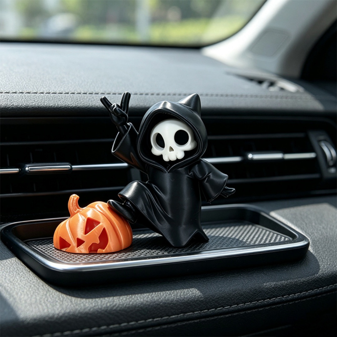 Figurine Grim Reaper Telinga K - Car Accessories Oman ulasan dan harga