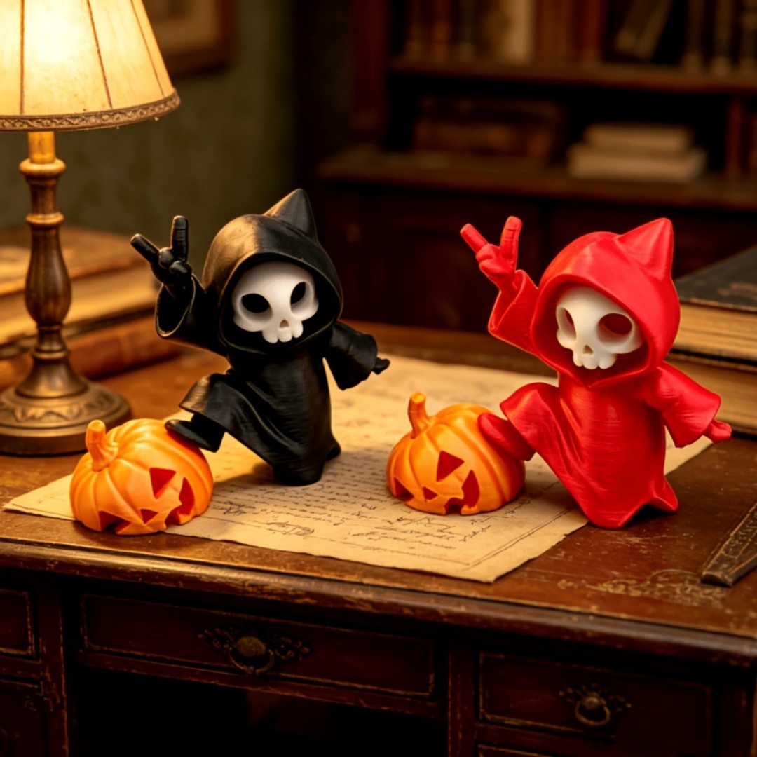 Figurine Grim Reaper Telinga K - Car Accessories Oman ulasan dan harga