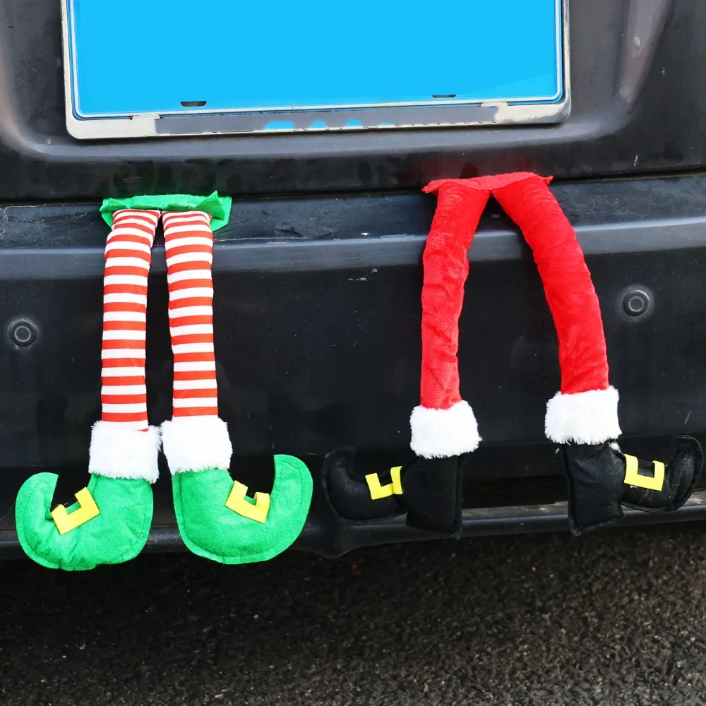 Dekorasi Mobil Kaki Elf Bergar - Car Accessories Xmas ulasan dan harga