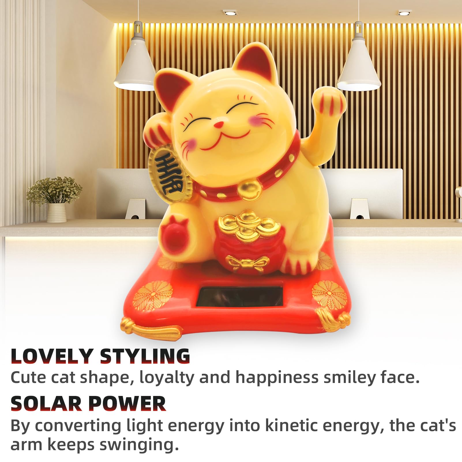 1 Buah Patung Kucing Keberuntu - Car Accessories Oman ulasan dan harga